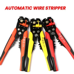 Crimper Cable Cutter Automatic Wire Stripper Electrical Cable Insulation Stripping Pliers Adjustable Electrician Wire Hand Tool