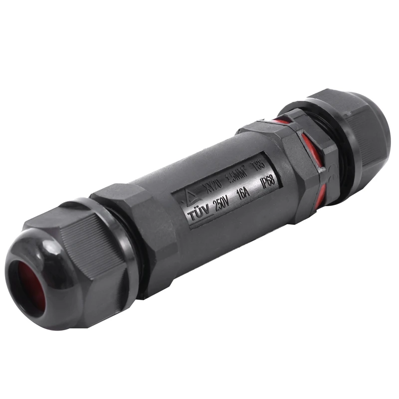 Promotion! Waterproof Junction Box Outdoor Cable Connector - 4-Pack IP68 Connector External Sleeve Couple