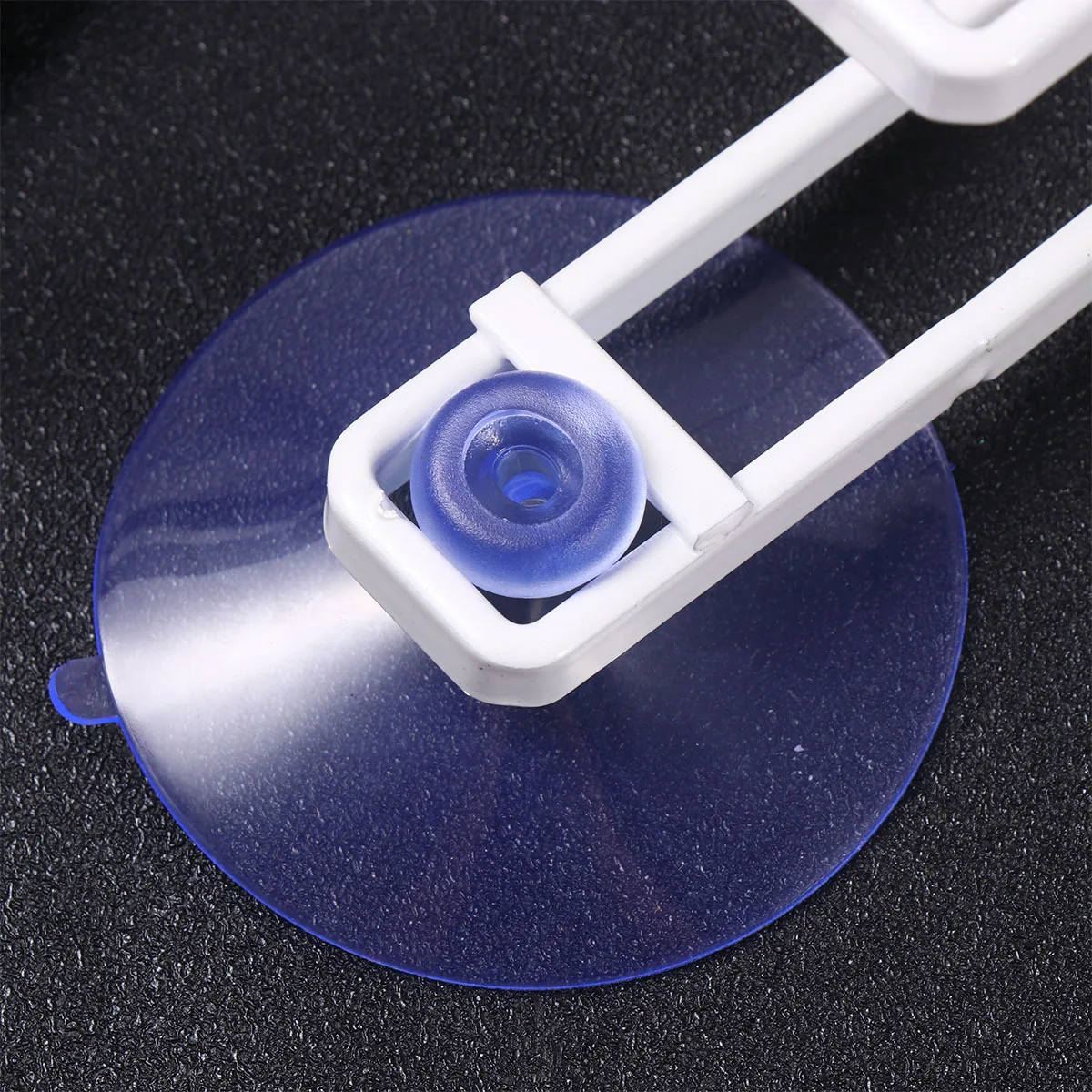 

Stainless Steel Suction Cup Sponge Holder U-Shaped Sink Shelf For Kitchen Brush Steel Wire Ball Storage White