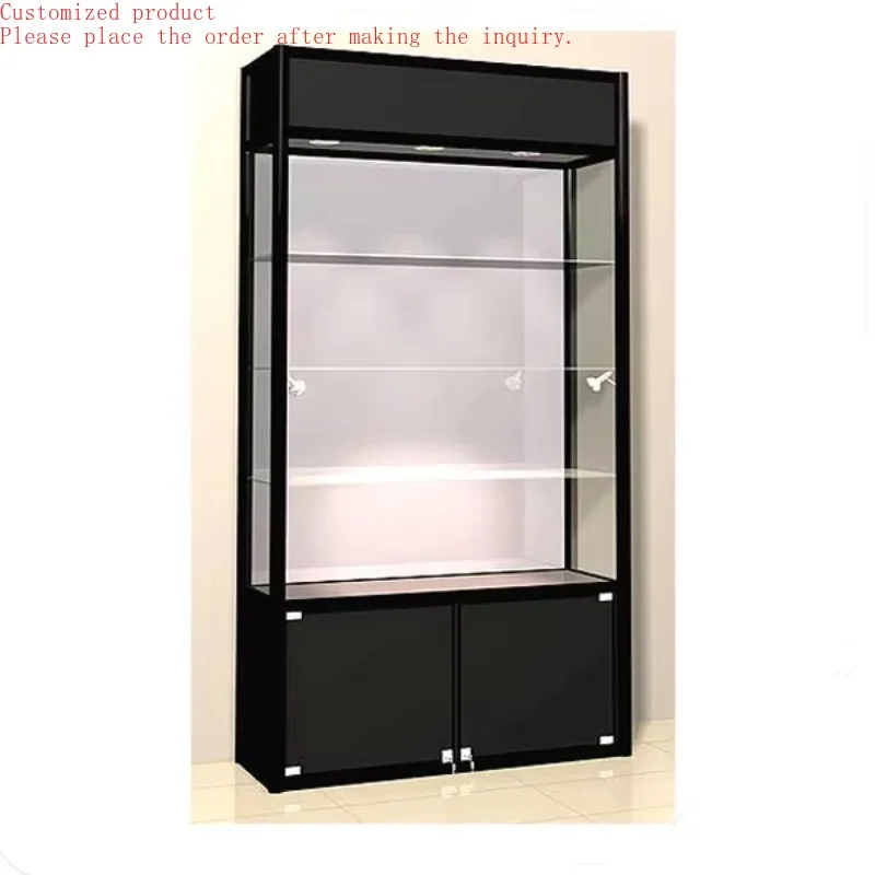 

Custom.Glass Vitrine Display Cabinet/frameless Glass Cabinet Doors