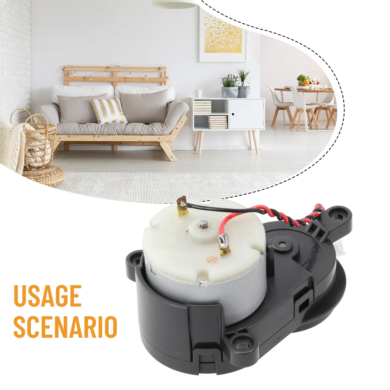 

Side Brush Motor For OKP K2 K3 K3A K4 K5 L1 For M210 M210S M210B M213 Housheold Sweeper Replacement Motor Parts