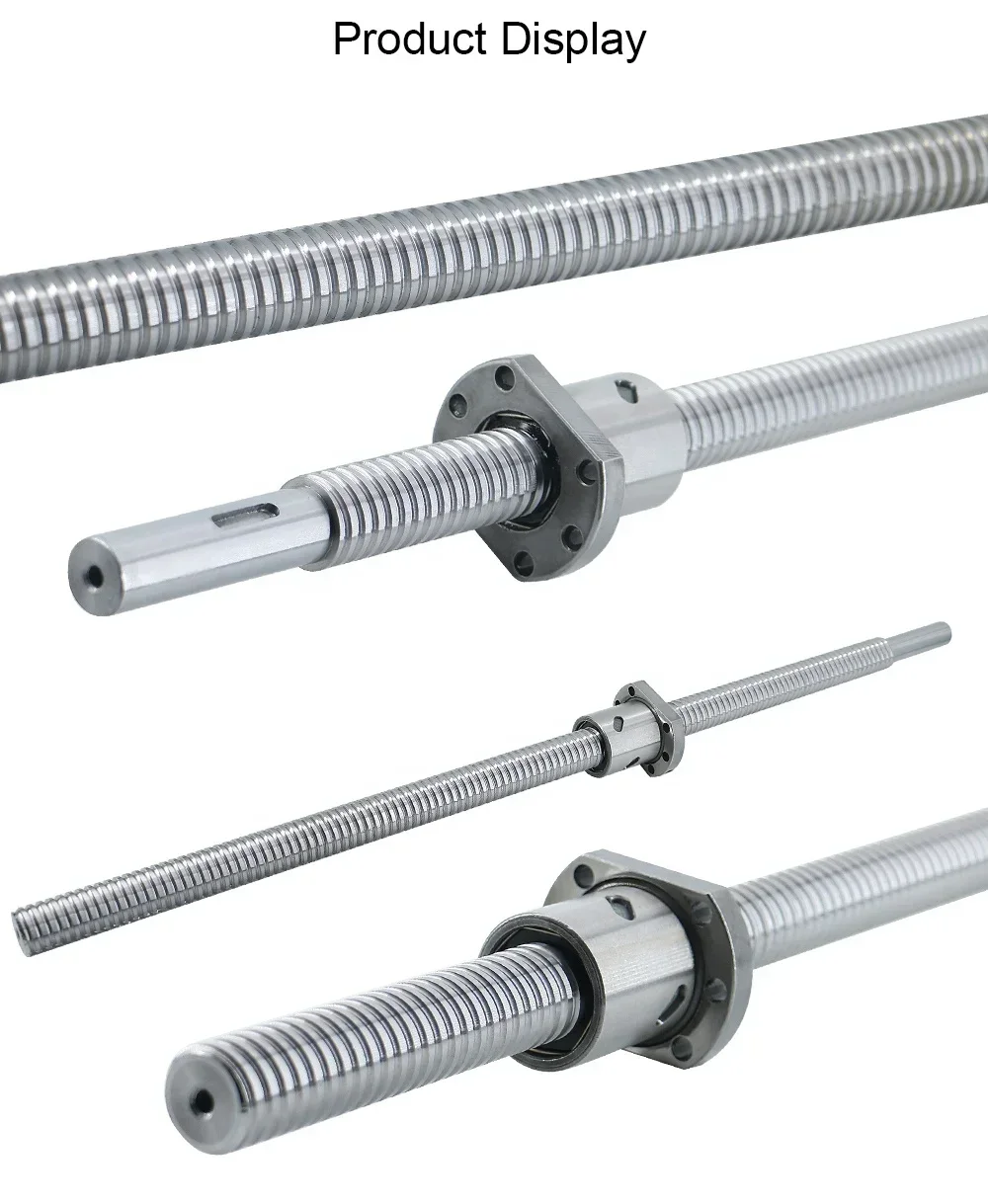 New Original  Factory to  Product Lead Screw SSR5020 CNC  Ball Screw Grinding Ball Screw C3 C5 With Nut BK BF FK FF for Cnc