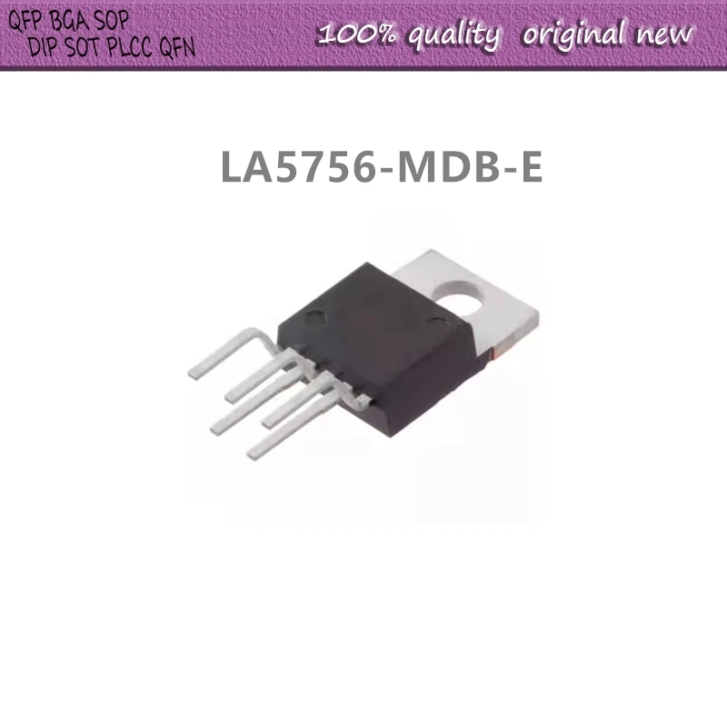 5Pcs/Lot  LA5756  LA5756-MDB-E  TO-220-5