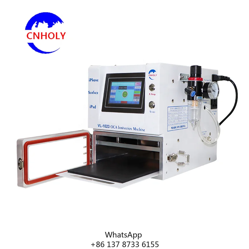 

Вакуумная машина для ламинирования стекла с ЖК-дисплеем OCA, новая гарантия 1 год, компонент сердечника насоса CHENGCHENG VL-H1023, 30 кВт