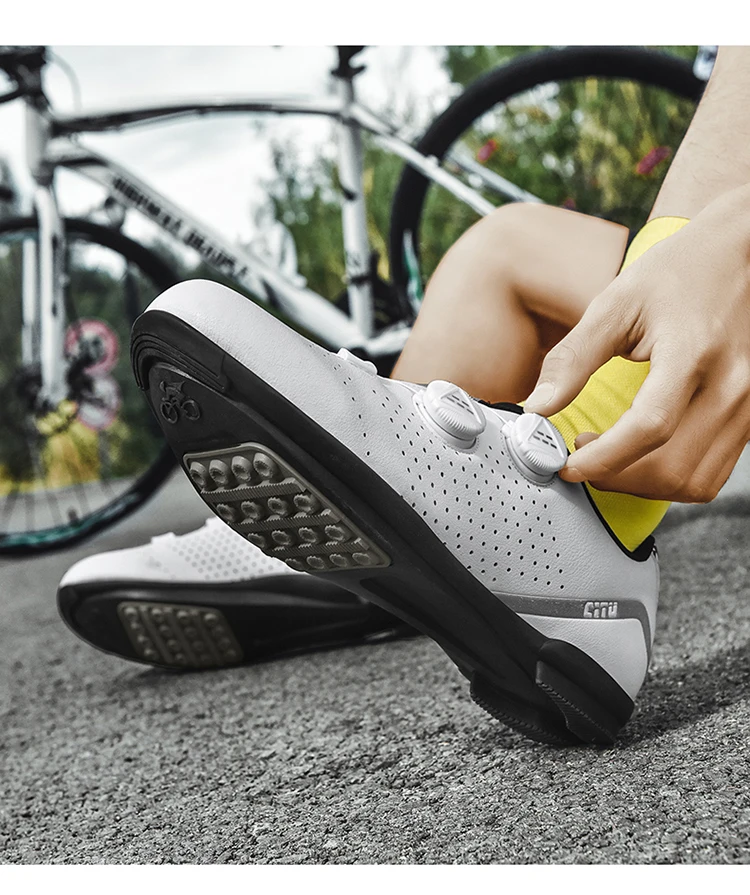 Fahrradschuhe für Herren, professionelle SPD-Rennradschuhe für die Straße, MTB-Mountainbike-Schuhe, lockfreie Fahrradschuhe für Damen – Detail 23