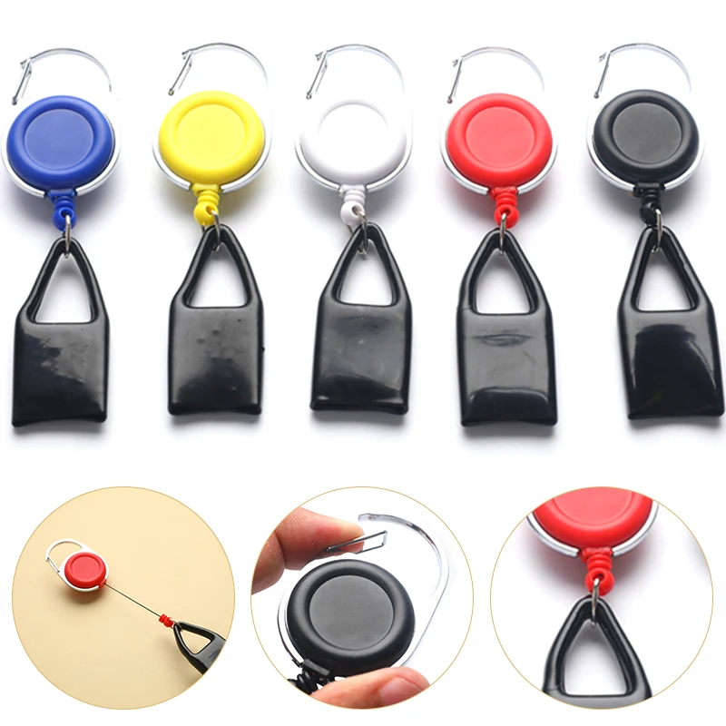 Silicone Sticker Lighter Leash Anti-theft Safe Stash Clip Retractable Keychain Lighter Holder Sleeve Cover Smoking Accessories