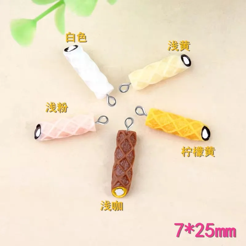 Fashion Diy Dog  Food  Resin Chocolate Bar Charms Kawaii Cabochon Sticker Simulated Fake Food Craft Decoration Jewelry Making