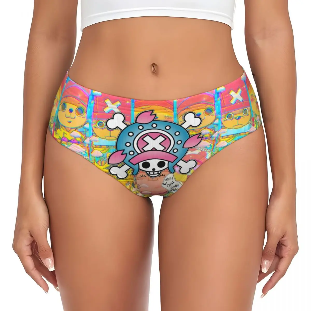 

Женские дышащие эластичные трусики Custom Chopper Japan Cartoon Briefs