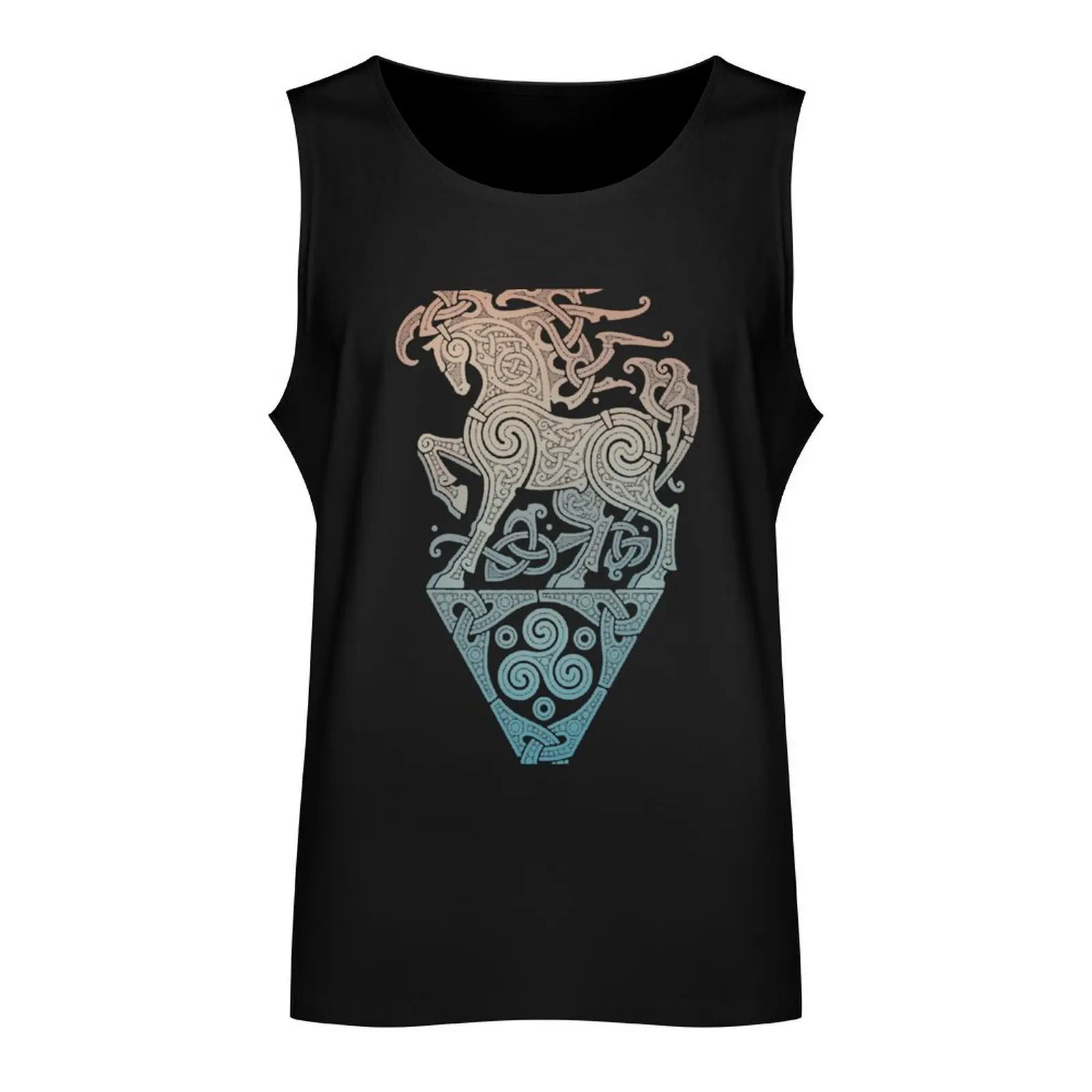 SLEIPNIR. ODIN'S STEED. Tank Top man vest T-shirt men anime t-shirts