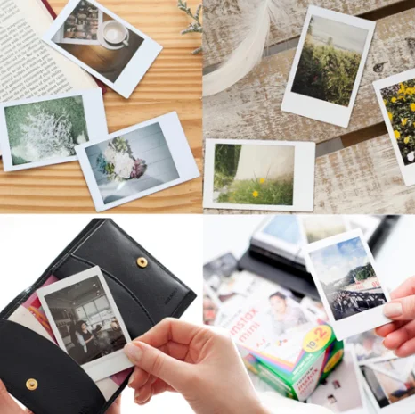 20-100 sheets Fuji Fujifilm Instax Mini 11 Film White Edge Photo Paper Films 10-200 pcs For Instant Mini 9 8 7s 25 50s Camera