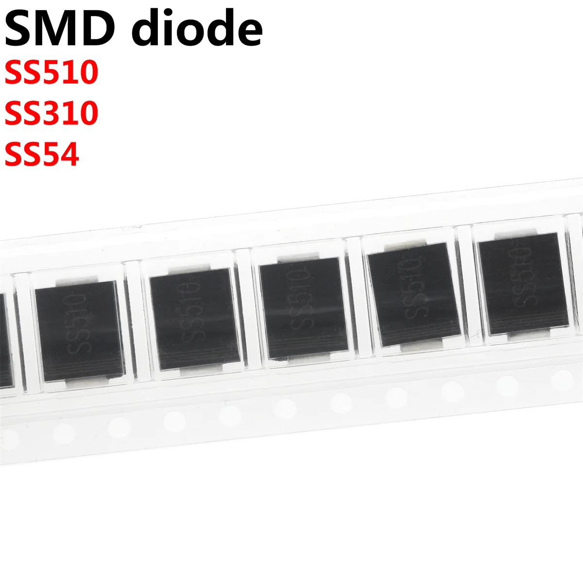 20PCS DIODE SMD SS310 SS54 SS34 SS510 SMC BIGEST