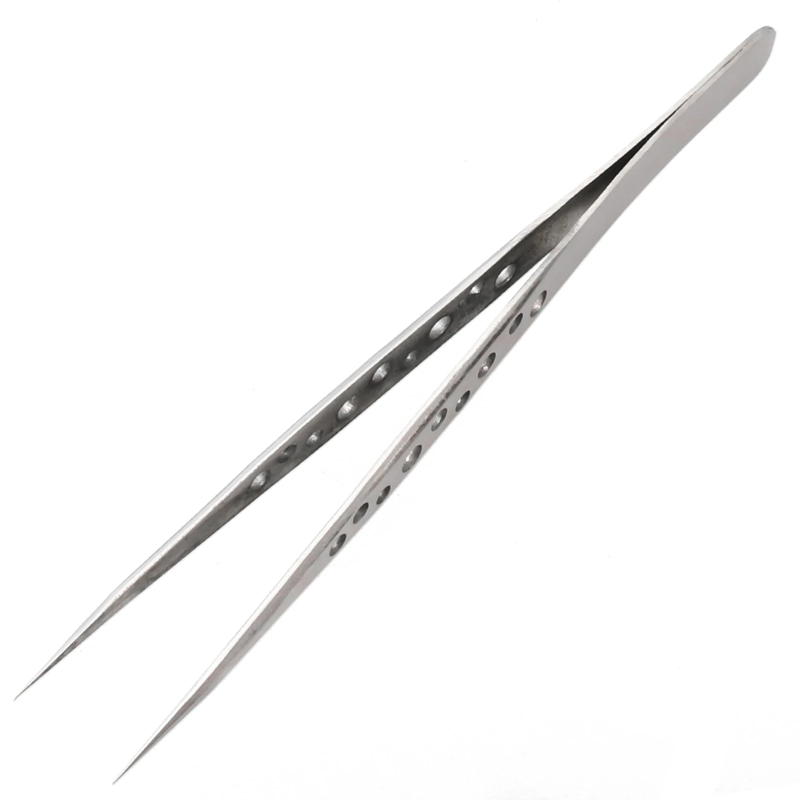Brand New High Quality Tweezers Industrial 124-140mm Anti-magnetic Curved Tip For Parts High Precision Precision