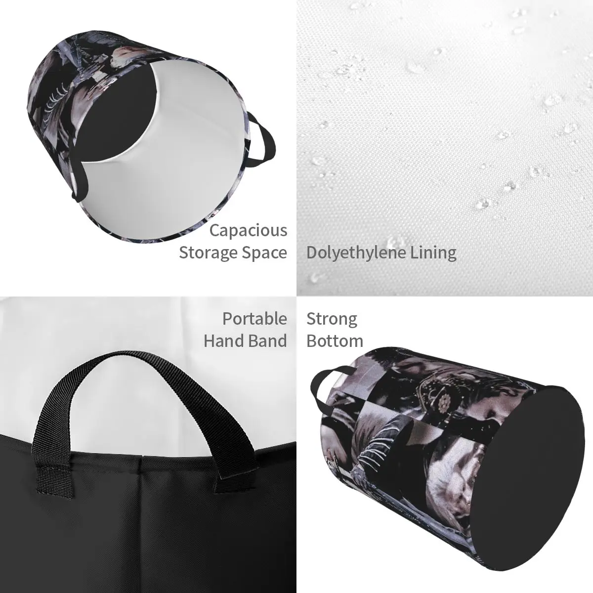 Vergil From The Devil May Cry Seri Dirty Laundry Baskets Folding Large Waterproof Clothes Storage Basket For Home Kids