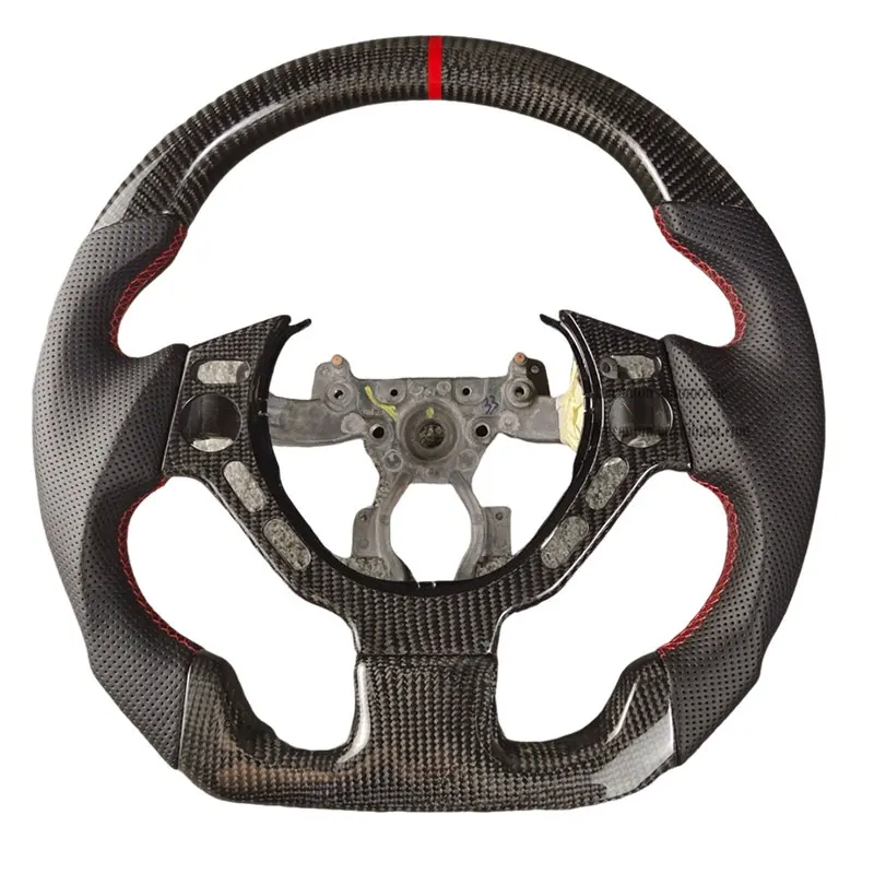 

Заводские индивидуальные продукты Перфорированное кожаное колесо из углеродного волокна для рулевого колеса автомобиля Nissan GTR 85
