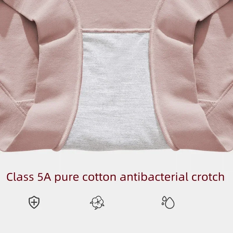 Calcinha para mulher alta-rise feminino roupa interior 60s modal tecido roupa interior feminina confortável cuecas mais tamanho calções de segurança