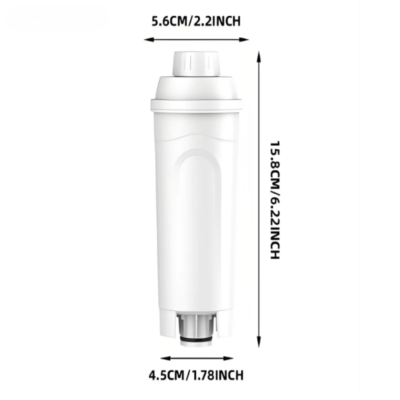 1PCS Coffee machine water filter for Coffee Machine Descaling Filter Cartridge Replacement Activated Carbon Purification white