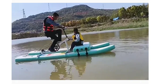 Water Cycling Sports Fitness Bikes directly from the manufacturer Attractions Sightseeing Single Floating Board