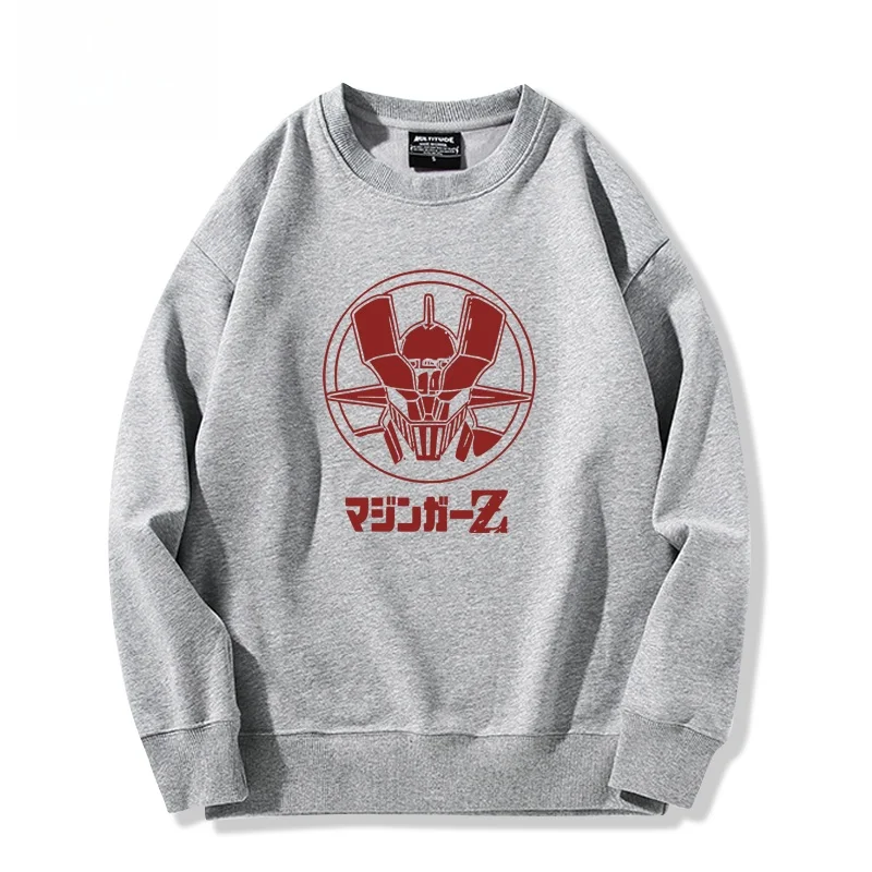 

ex Hoodie Robot World Last Day Geta Collaborative Peripheral Autumn Winter Cotton Polyester Blend Printed round Ne Sw...