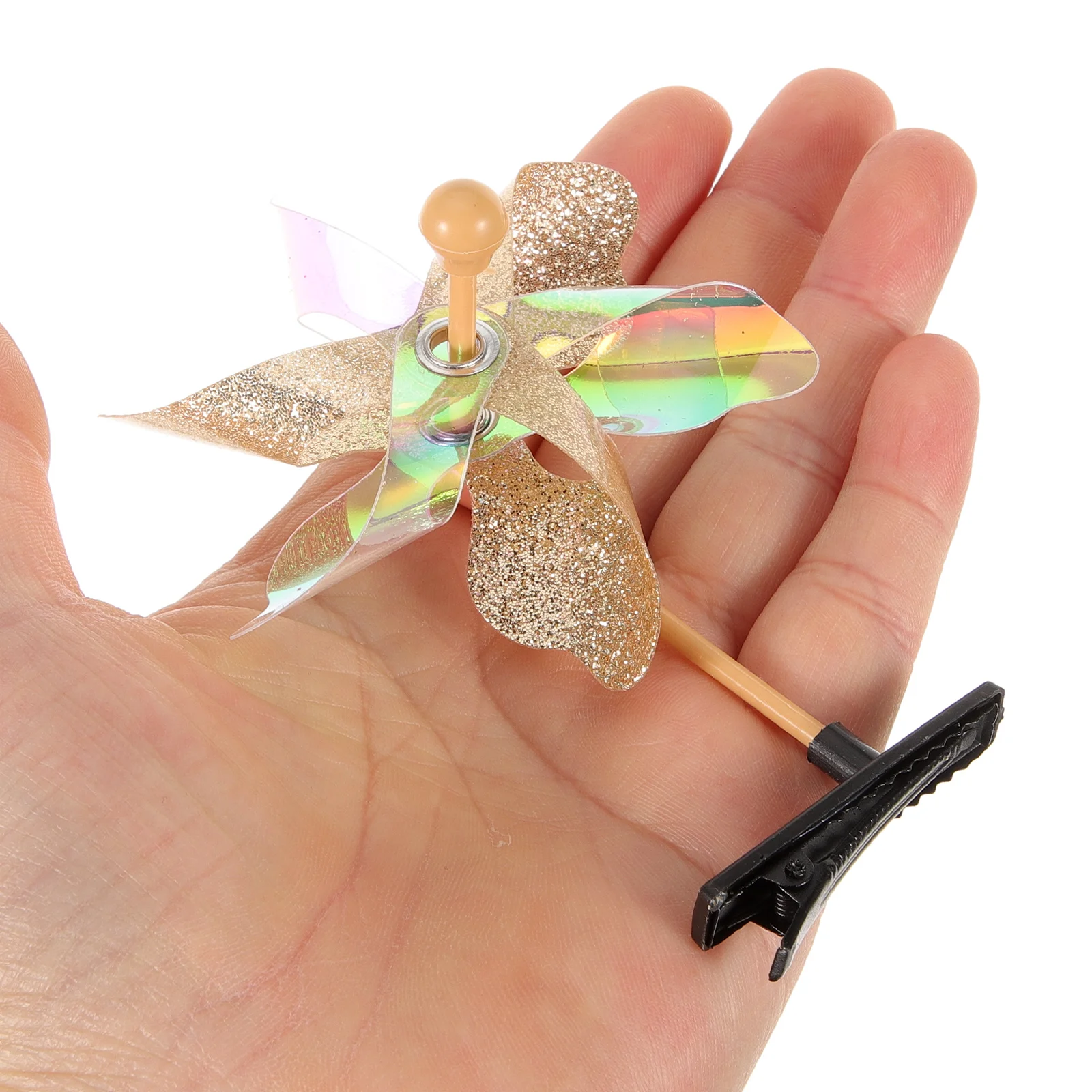 11 Pcs Sequin Kids Hair Clip Tiny Clips Pin Baby Pinwheel Toy Sequins Accessories Barrettes Little Girl