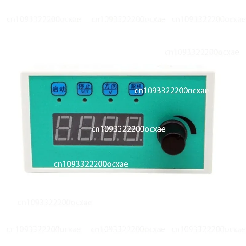 

The motor servo motor drives the controller to pulse the CS10-3 electronic switch to adjust speed with display