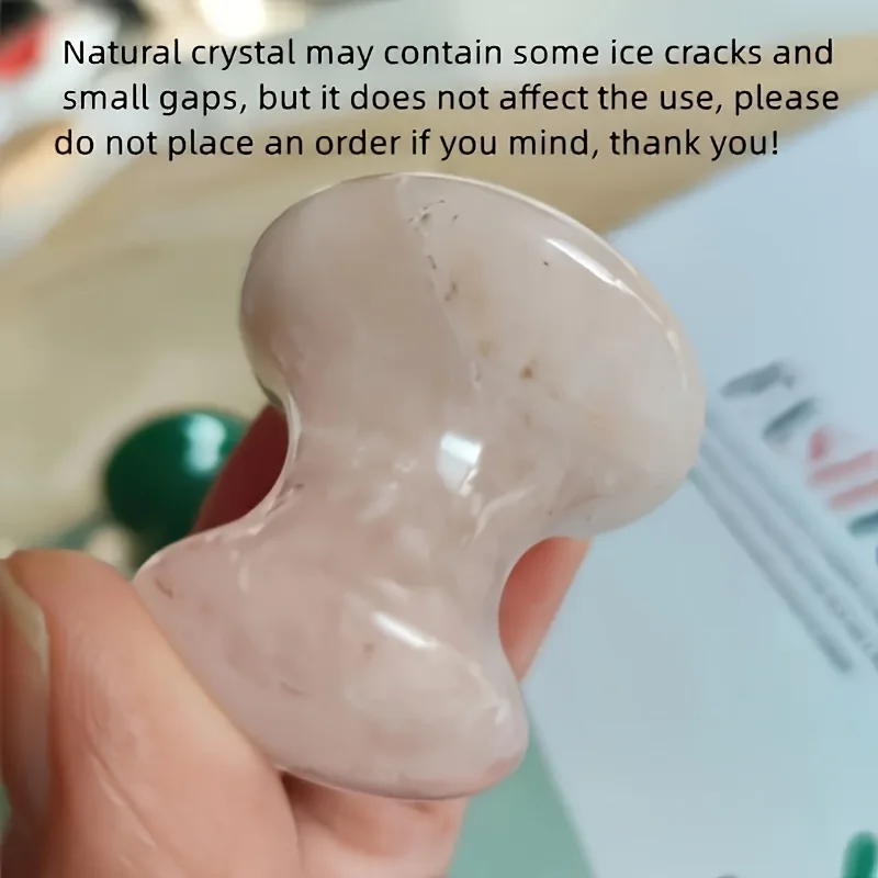 Mushroom Shape Face Massage Stone Natural Volcanic Rock Massager For Facial Gua Sha Spa Body Scraping Therapy Muscle Relief