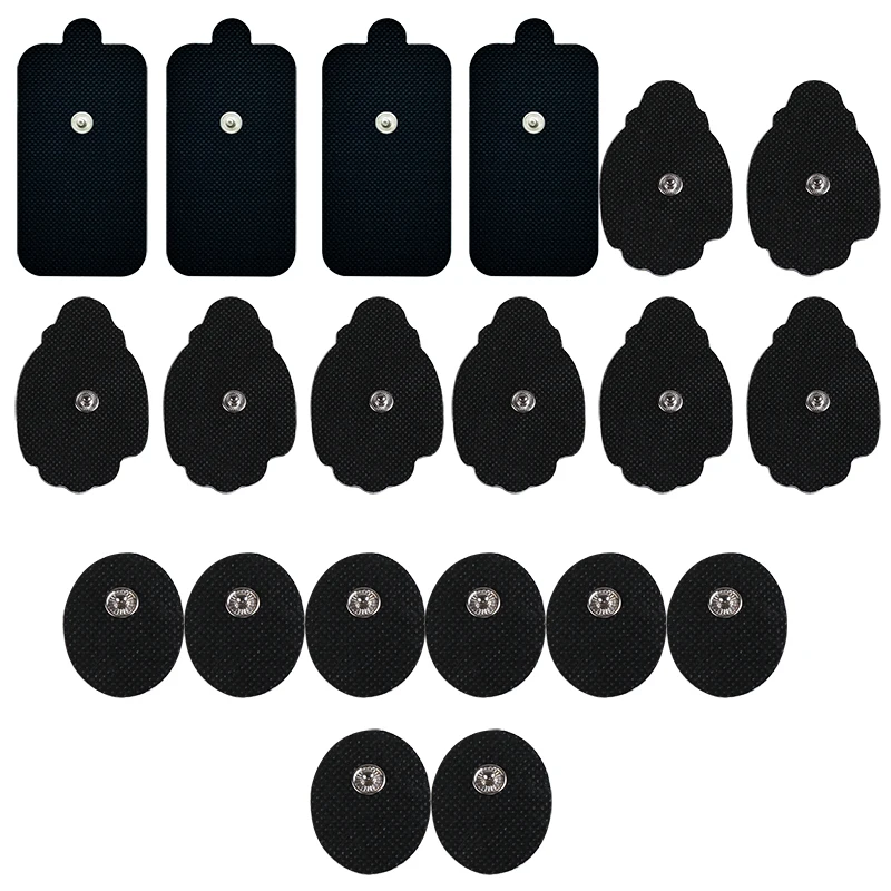 

Электродные подушечки для похудения для массажного аппарата Tens, самоклеящиеся проводящие гелевые сменные массажные наклейки для тела Sh