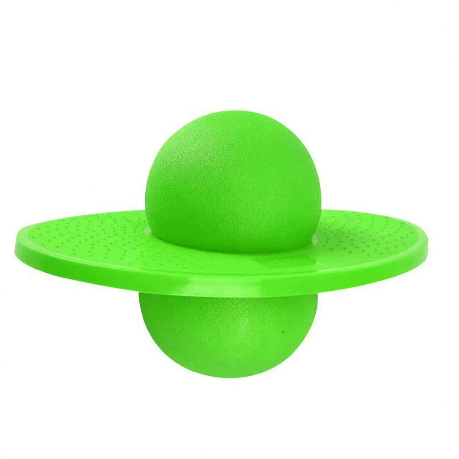 Inflatable Pogo Ball for Children with Foot Rest PVC Jumping Hopper for Active Play and Balance Exercise