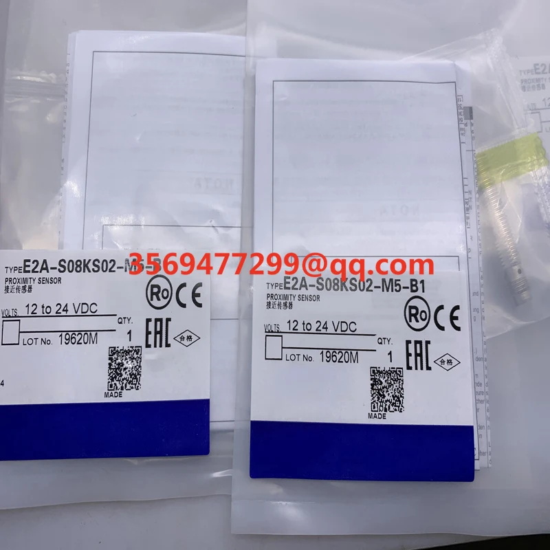 Proximidade Switch Sensor, E2A-S08KS02-M5-B1, E2A-S08KS02-M5-B2, Brand New Stock