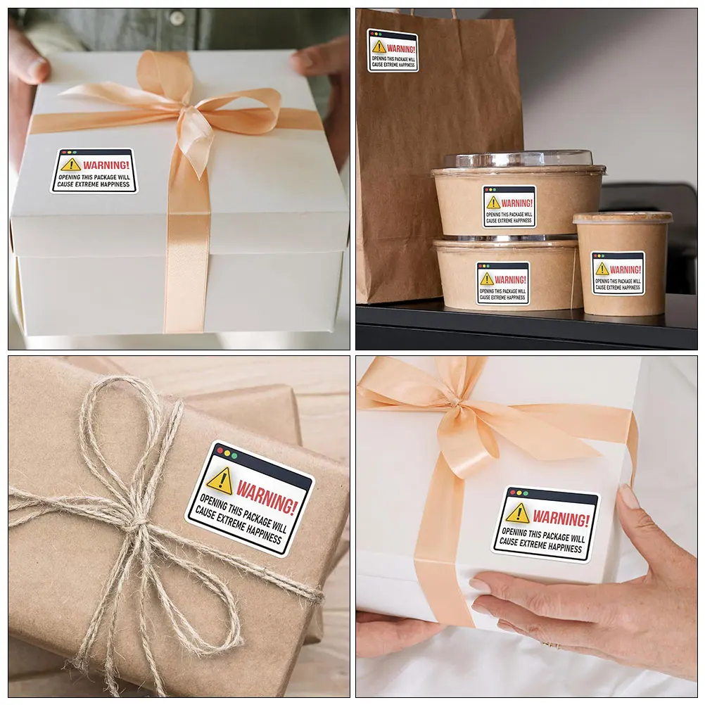 

Packaging Stickers Envelope Label Sealing Applique Extreme Happiness Sticky Labels