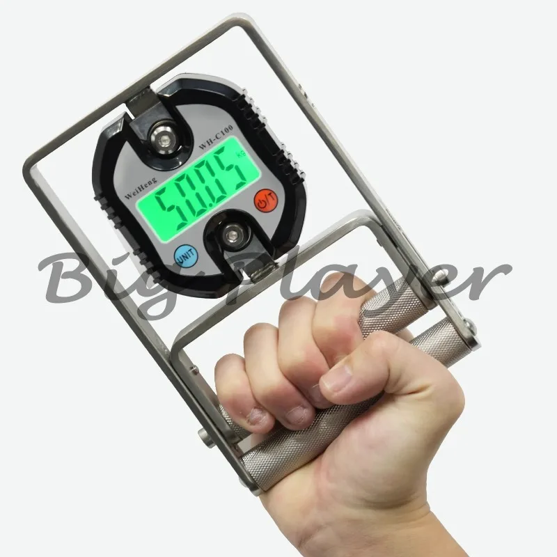 Medidor de agarre Digital Big Seven Spring Grip Flexor entrenamiento muscular/prueba de datos de fuerza de proyecto especial con pantalla Digital