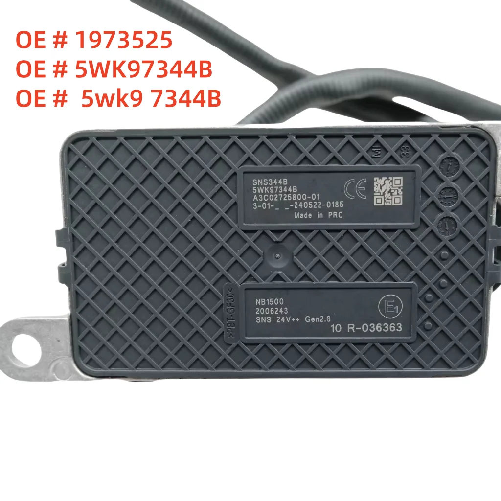 

High quality 24V 1973525 5WK97344B 5wk9 7344b Nox sensor Nitrogen Nox Oxygen Sensor For DAF Truck