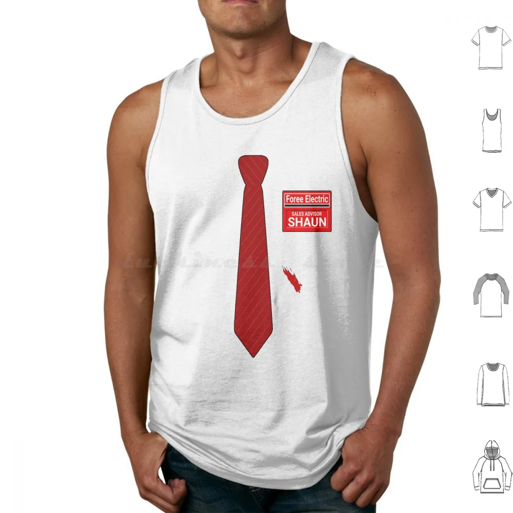 

Work Shirt Tank Tops Vest Sleeveless Shaun Of The Dead Shawn Of The Dead Sean Of The Dead Dawn Of The Dead Horror Movie