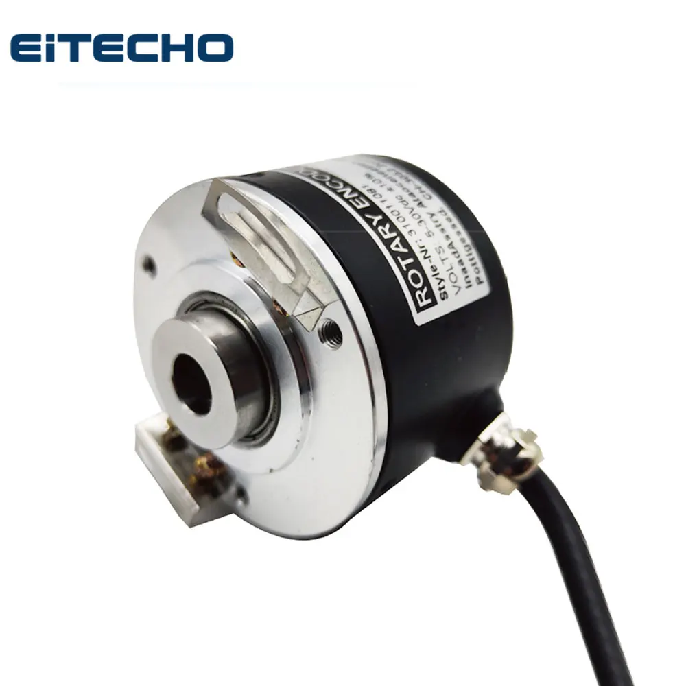 10MM 12MM 15MM Bore High Resolution Hollow Shaft Optical Rotary Encoder 100 200 500 1000 1024 4096 5000PPR