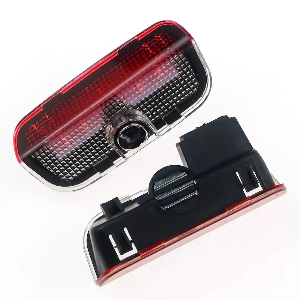 2 Stück LED-Türbeleuchtung für VOLKSWAGEN VW GTI GTD Rline GTE Golf 5 6 7 Touareg Tiguan Arteon Passat EOS Willkommens-Projektorlampen – Detail 2