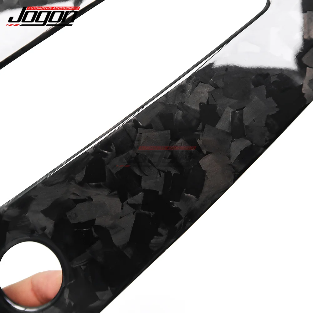 2020 2021 2022 For Audi A3 8Y LHD Forged Carbon Fiber Interior Trims Console Dashboard Panel Trim Car Styling Accessories