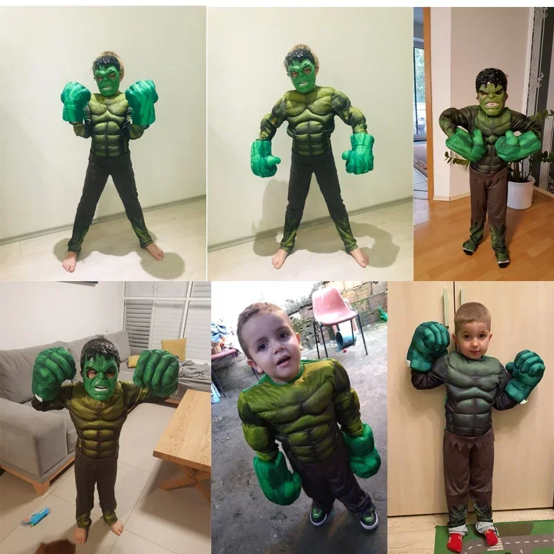 Костюмы Халка Bear House для / нарядного платья / Хэллоуина, карнавала, вечеринки, косплея, детской одежды для мальчиков, украшения 2025 PPT01..