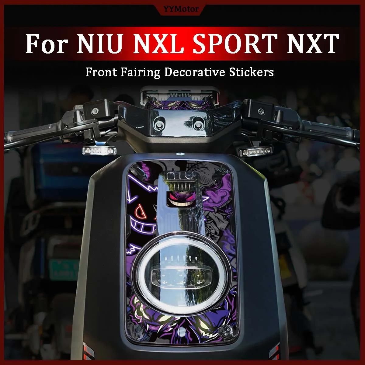 Calcomanías para Motocicleta Niu NIU NXL SPORT NXT, Adhesivos Decorativos Personalizados para el Carenado Delantero de la Moto, Accesorios de Vinilo