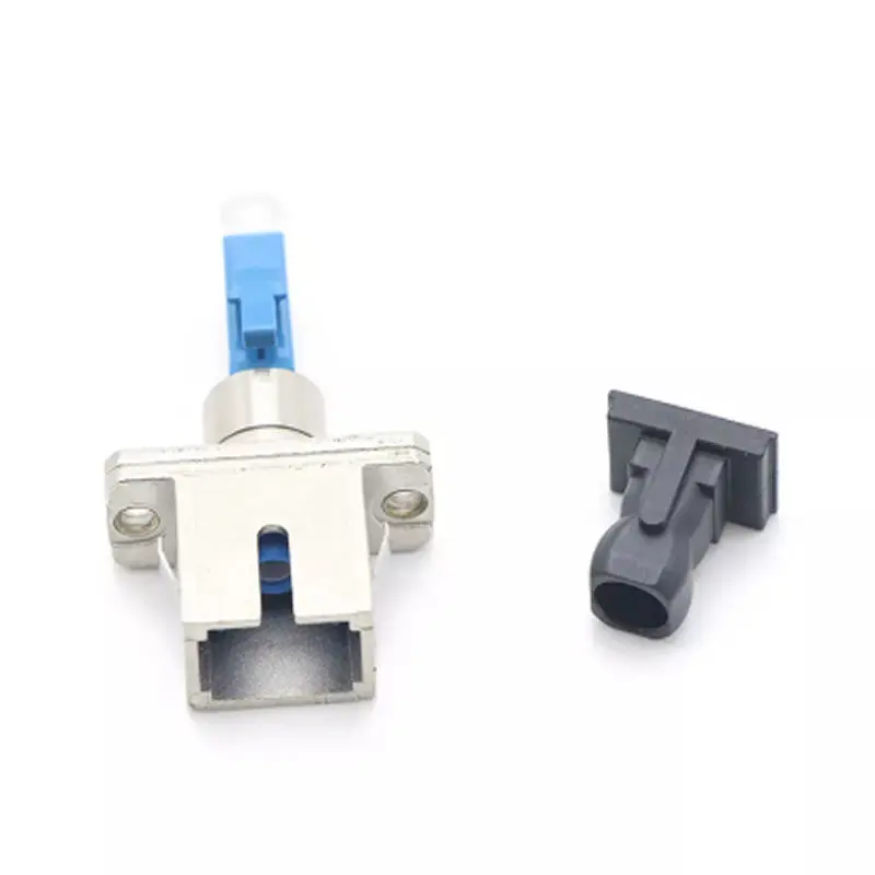 SC Female ke LC Male untuk serat optik single Mode Fiber Optic Adapter LC/UPC-SC/UPC Fast Connector