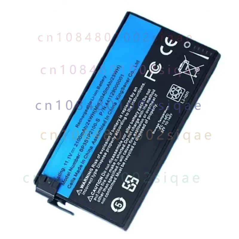 BP3S1P2100-S 2100mAh Laptop Battery For Getac V110 Rugged Notebook BP3S1P2100 441129000001 11.1V  24WH 3 Cells