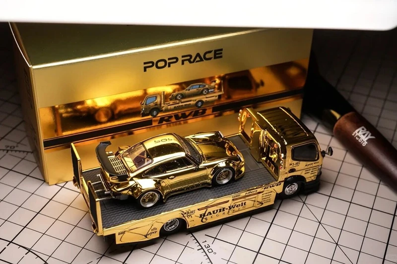 Toy Car Xcartoys POPRACE HEC RWB 930 RWB TRUCK PANDEM ELISE PANDEM