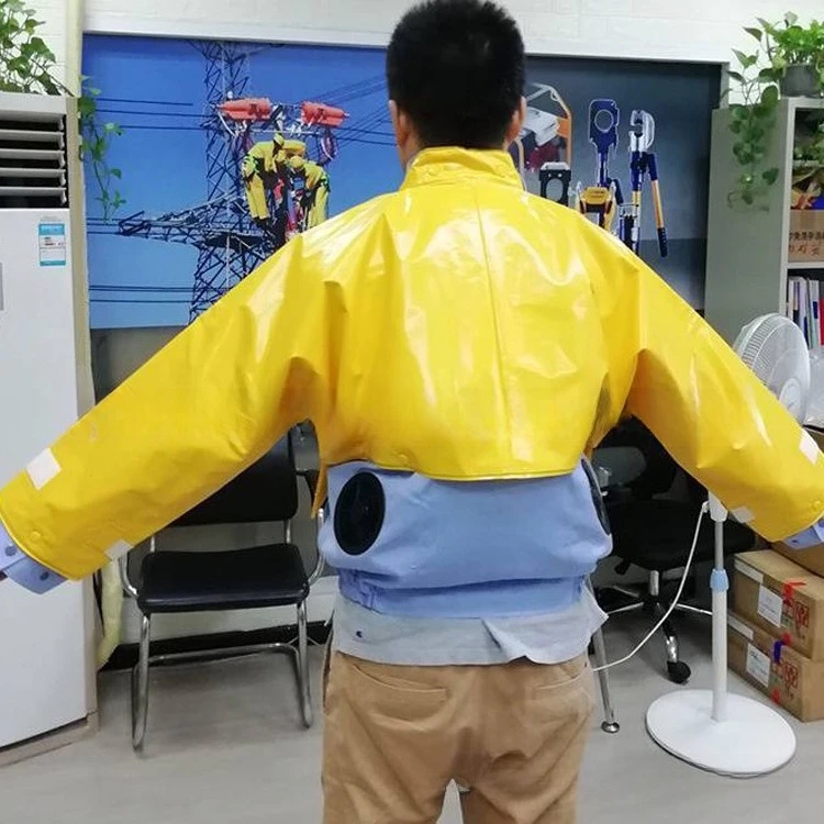 20KV YS Fan Insulation Suit YS126-12-01 Electrical Insulation Cooling Suit Live Work Protective Top