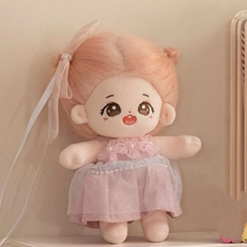 

Transparent 20cm Cotton Doll Storage Box Large Capacity Diy Hand-made Plush Doll Display Stand Clear Acrylic Figures Display Box