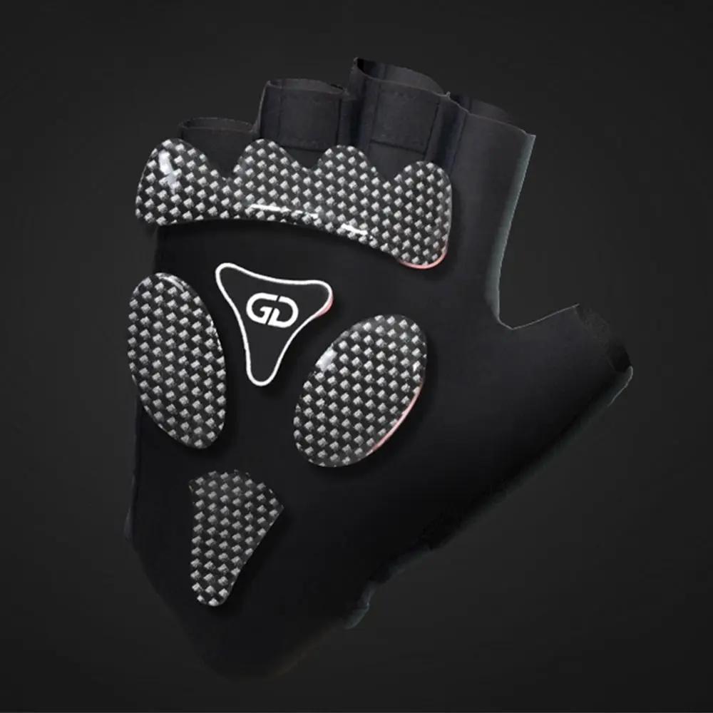 

Half-Finger Cycling Gloves Anti-Slip Pad Shockproof Bike Gloves Comfortable To Wear Palm Guards Fitness Gloves Mountain Bike