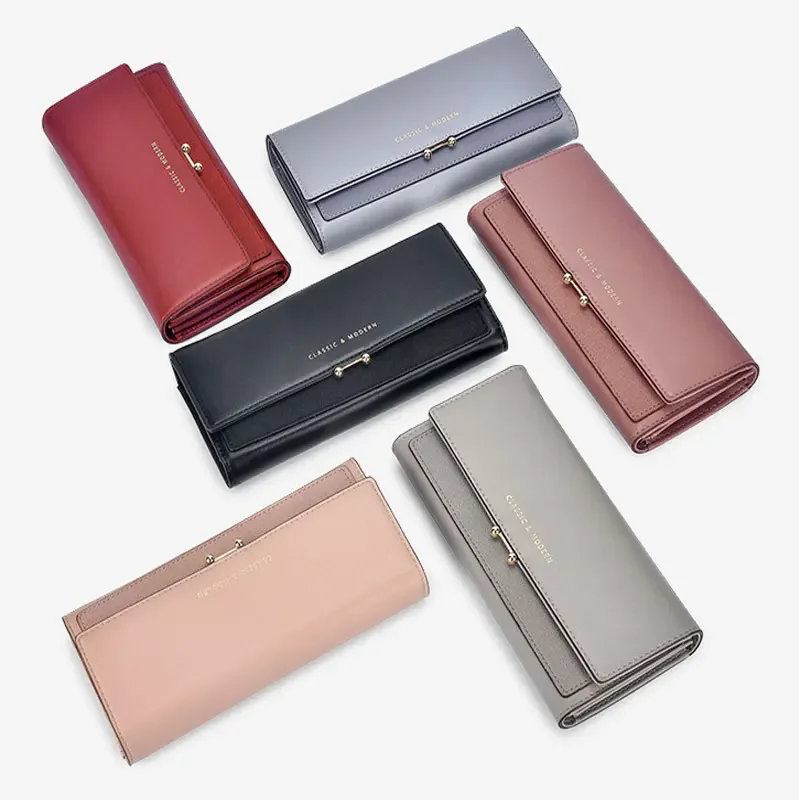 

Luxury Women Wallet Long Purse Clutch Large Capacity Female Wallets Lady Phone Bag Card Holder Carteras Mujer