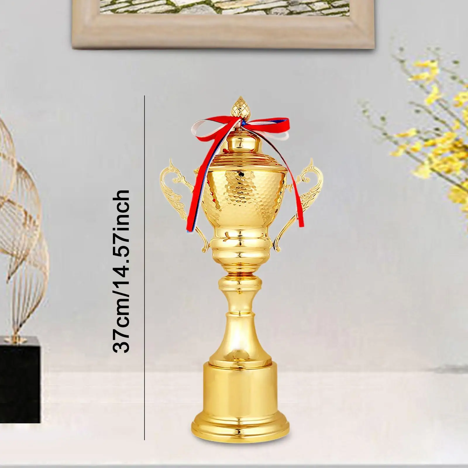トロフィー カップ チームワーク賞 スポーツ競技の写真撮影用の賞トロフィー