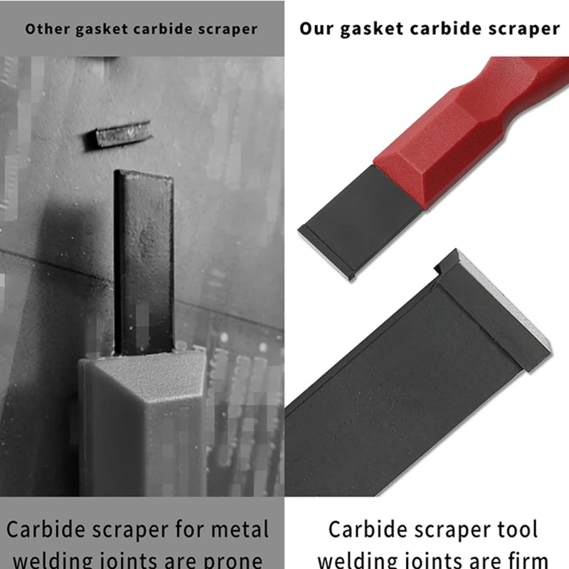 Heavy Duty Scrapers 2 Size 1-1/4Inch And 5/8Inch Industrial Metal Surfaces Cleaning Tool Scrapers Tool