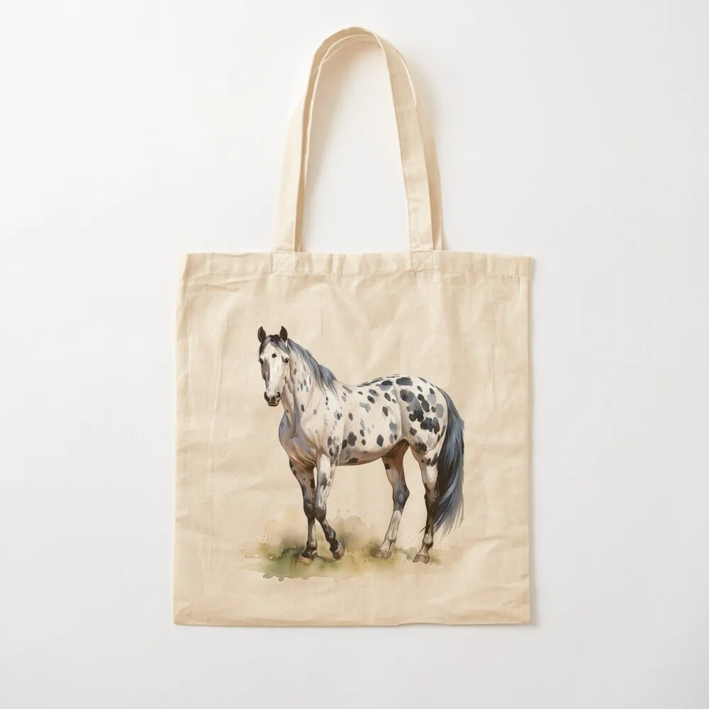 

Appaloosa Horse Tote Bag, мужские сумки для покупок, милые холщовые сумки