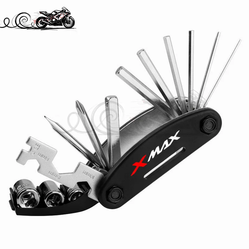 Motorcycle Portable Tool Repair Screwdriver Set Fit For XMAX 125 250 300 400 T-Max 500 TMAX 530 SX DX 560 TECH Max NMAX 125 155