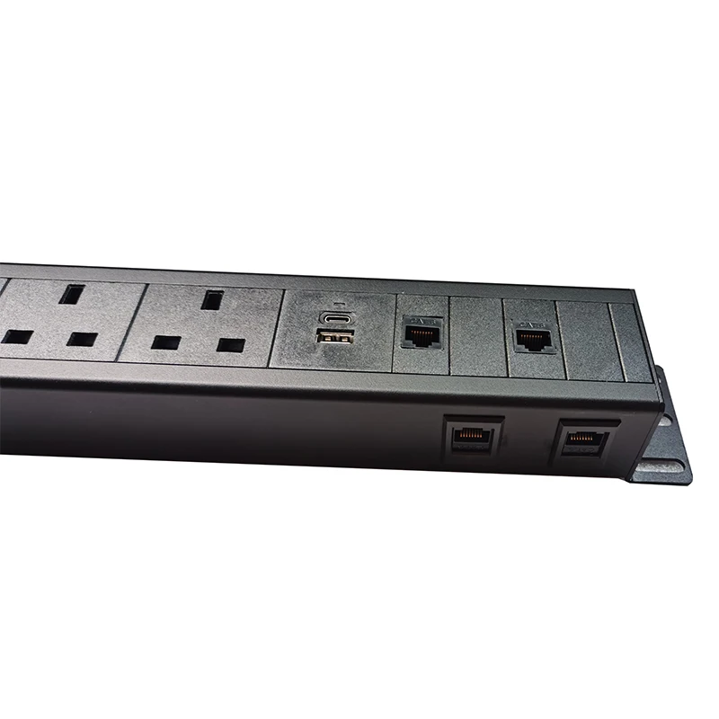 Can Be Connected in Series Power Distribution Unit Customized Socket Two Cat6 USB A+C