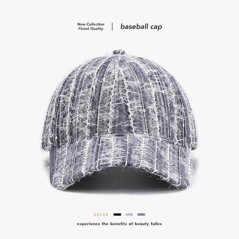 New breathable large-brimmed hat for men and women, versatile for outdoor sports and travel, sun protection